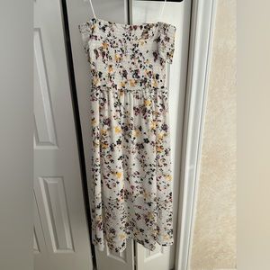 Sam Edelman midi strapless summer dress
